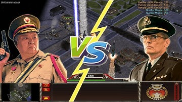 Generals Zero Hour - Challenge - General Fai vs General Townes - Hard Difficulty