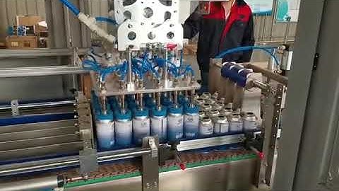 Automatic Pick & Place Case Packer for bottles / cans packing Line