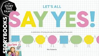 Let’s All Say Yes! | A lovely story about a celebration of love