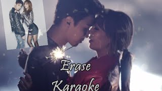 Hyorin X Jooyoung - Erase Karaoke (No Rap Part   With Backing Voice)