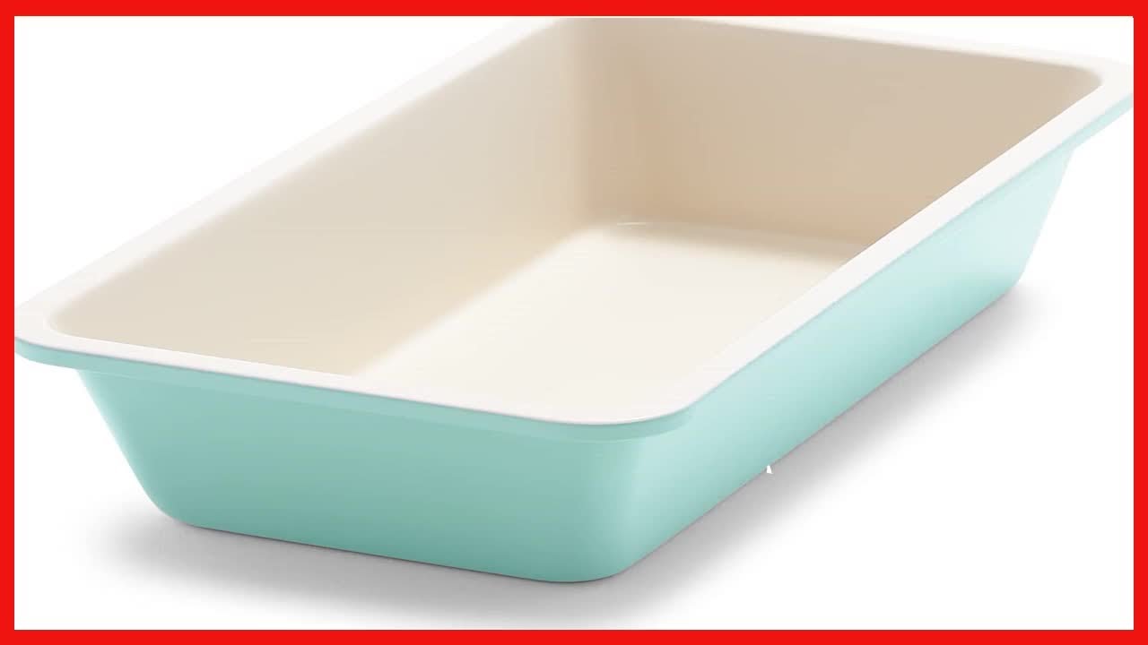 Discover the GreenLife Ceramic Nonstick Loaf Pan: Healthy, Durable, and Effortless Cooking