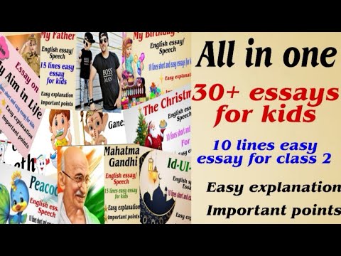 essay writing for 2nd class