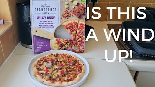 SHOCKING! New SPICY BEEF PIZZA in Morrisons review