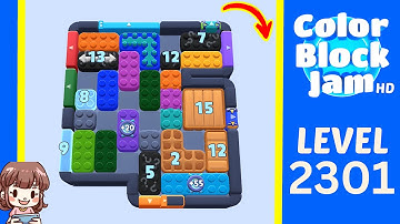 Color Block Jam Level 1393 (2301) Solution Walkthrough