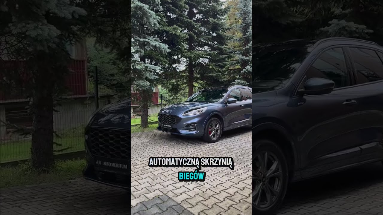🎥 Nowoczesny SUV z charakterem – poznaj Forda Kuga ST-Line X w kolorze Chroma Blue!