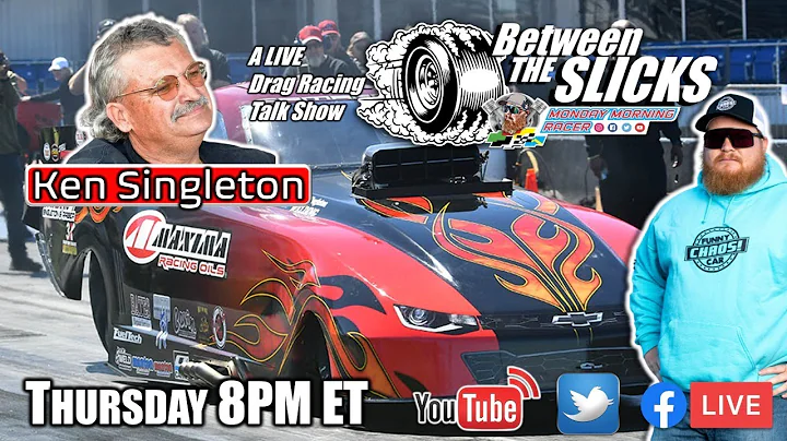 Between The Slicks #100 Ken Singleton Funny Car Ch...