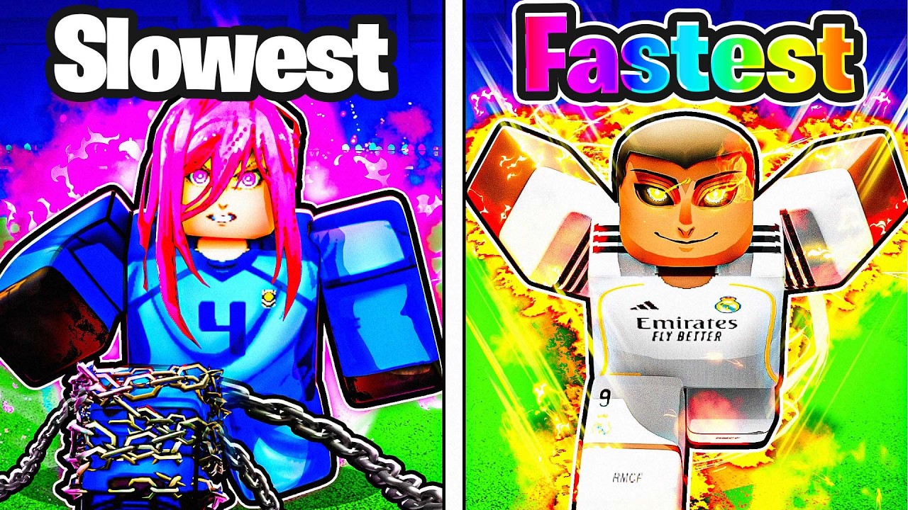 Slowest To FASTEST Styles in Blue Lock Rivals (Roblox) - YouTube