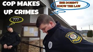 Cop Doesn't Know Law Solicits Trespass