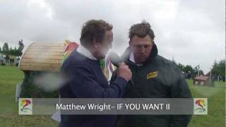 Official Express Eventing -Matthew Wright - Interview - Festival of British Eventing, Gatcombe 2011