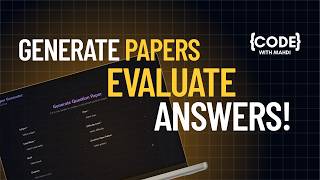 AI-Powered Question Paper Generator | Build Your First Product! screenshot 4