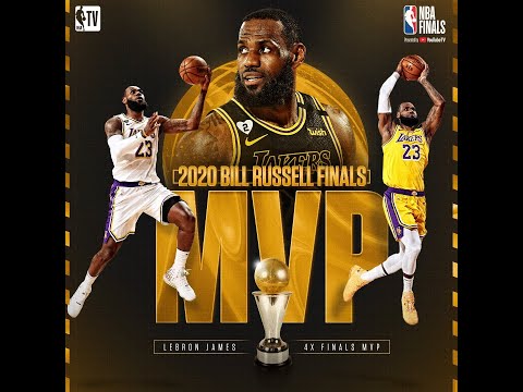 Lebron James 2020 Nba Finals Mvp I Los Angeles Lakers 2020 Nba Champion Youtube