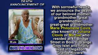 Marie Philomene Covis short