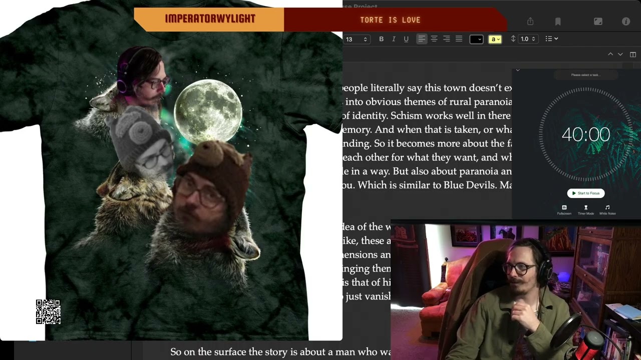 Short Stream Today. Sick but words must be done!