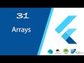 31.Arrays in #Dart - #Flutter SDK