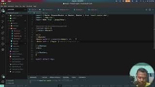 Route Setup React Router Dom
