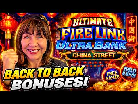 Ultimate Fire Link Back to Back Bonuses!