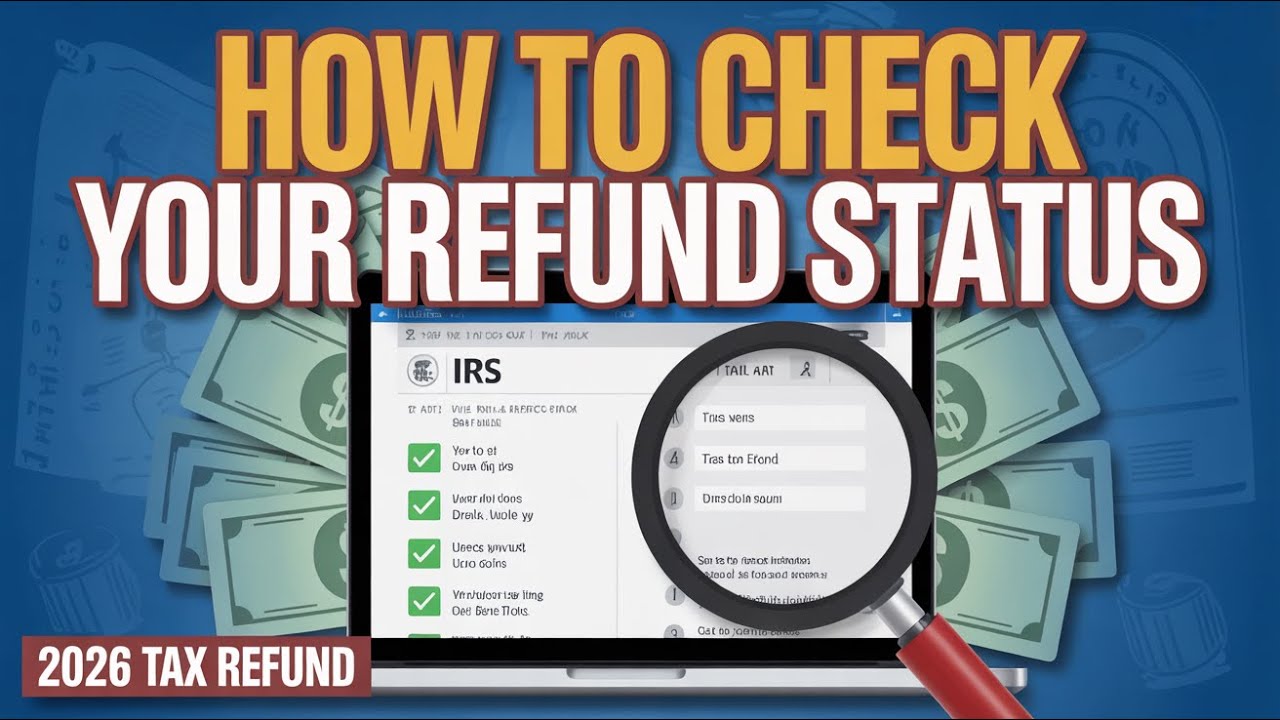 How to Check Your Refund Status on the IRS Website 2026 [Tax Refund ...
