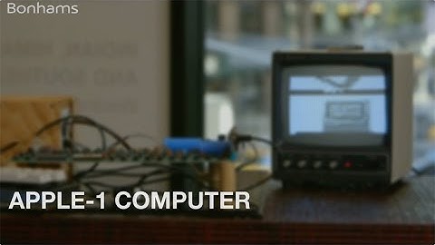 Apple 1 Motherboard offered in History of Science