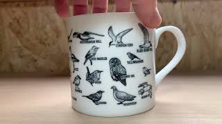Norfolk Birds Bone China Mug