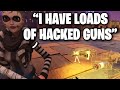 Scammer has HACKED GUNS then loses em all! 🤣😆 (Scammer Get Scammed) Fortnite Save The World