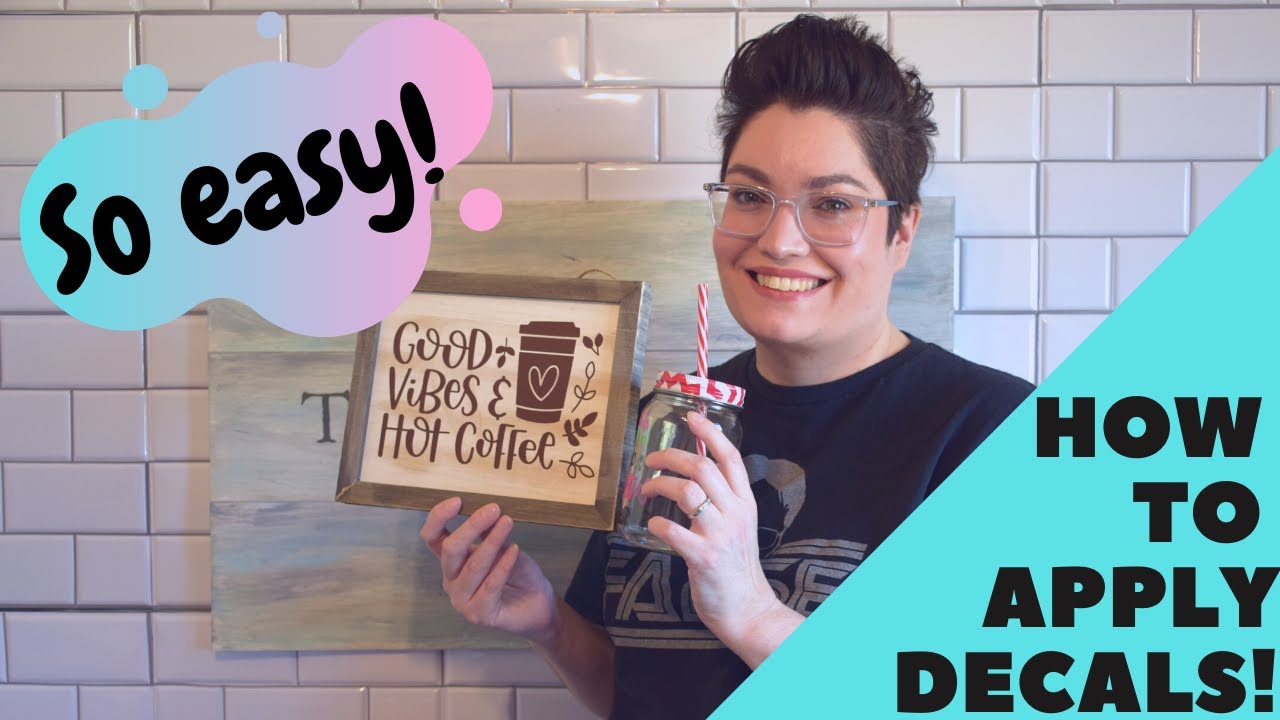 How to Apply Vinyl onto Curved and Flat Surfaces with Transfer Tape