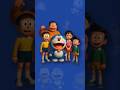 Doraemon Family Moments 💙 | Cutest Scenes Ever! | Edits by AR | Canva Shorts#CanvaDesign#CanvaArt
