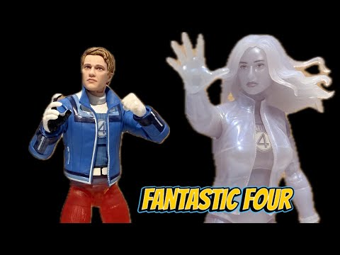 Fantastic four ￼Doomsday Invisible Woman & Human Torch Marvel Legends 