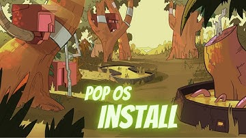Pop OS Install in VMware.