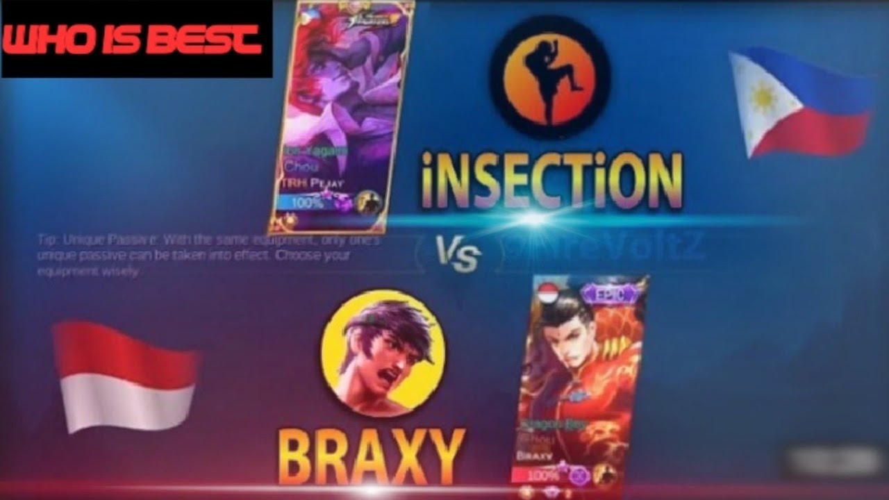 •BRAXY VS iNSECTION | THE BATTLE OF GOD | WHO IS THE BEST ?? MOBILE LEGEND | ft. Ricky Gaming TV |