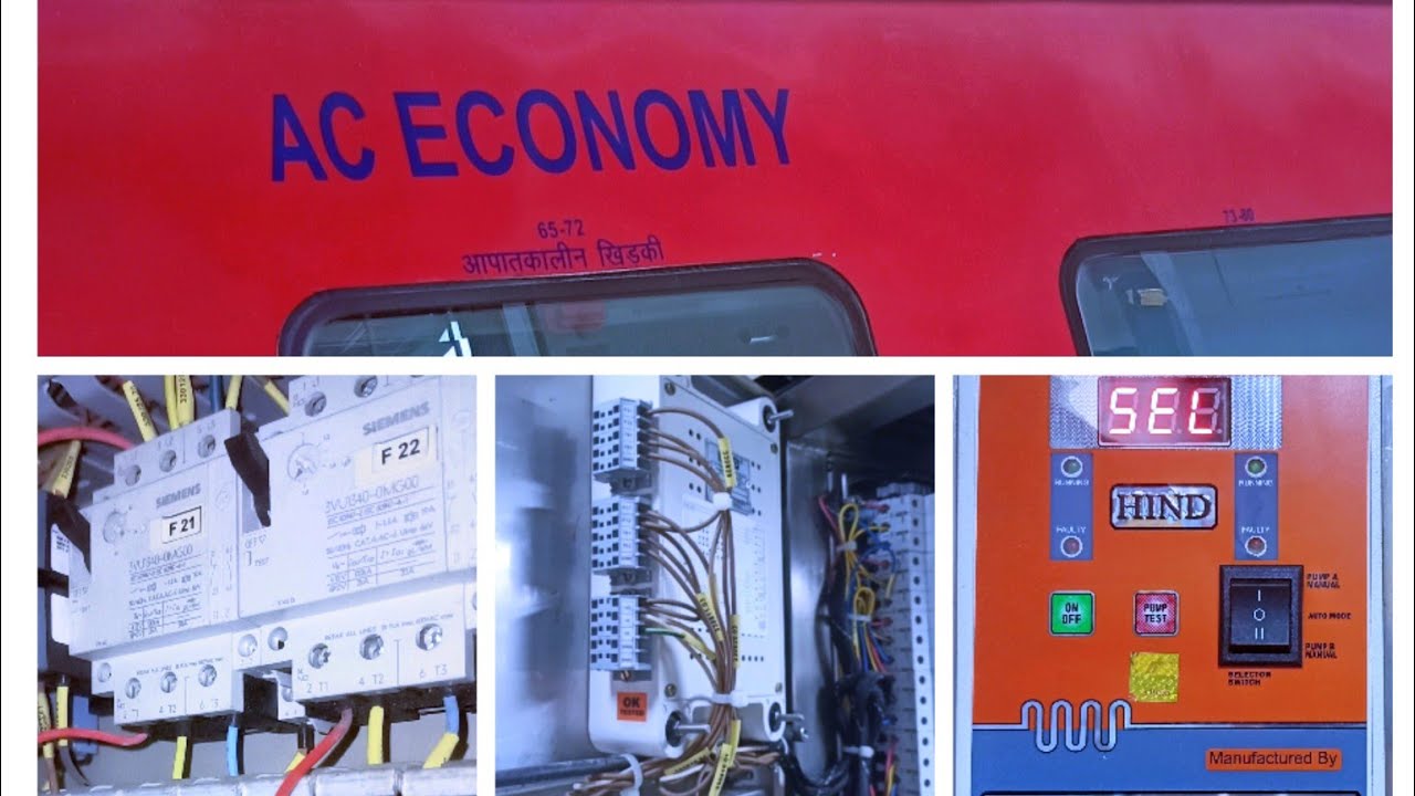 How To Work Pump Controller of LHB ECONOMY coach