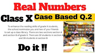 Celebrity | Case Study 2 | Real Numbers |A seminar is being conducted by an Educational Organisation | maths | Wealth
