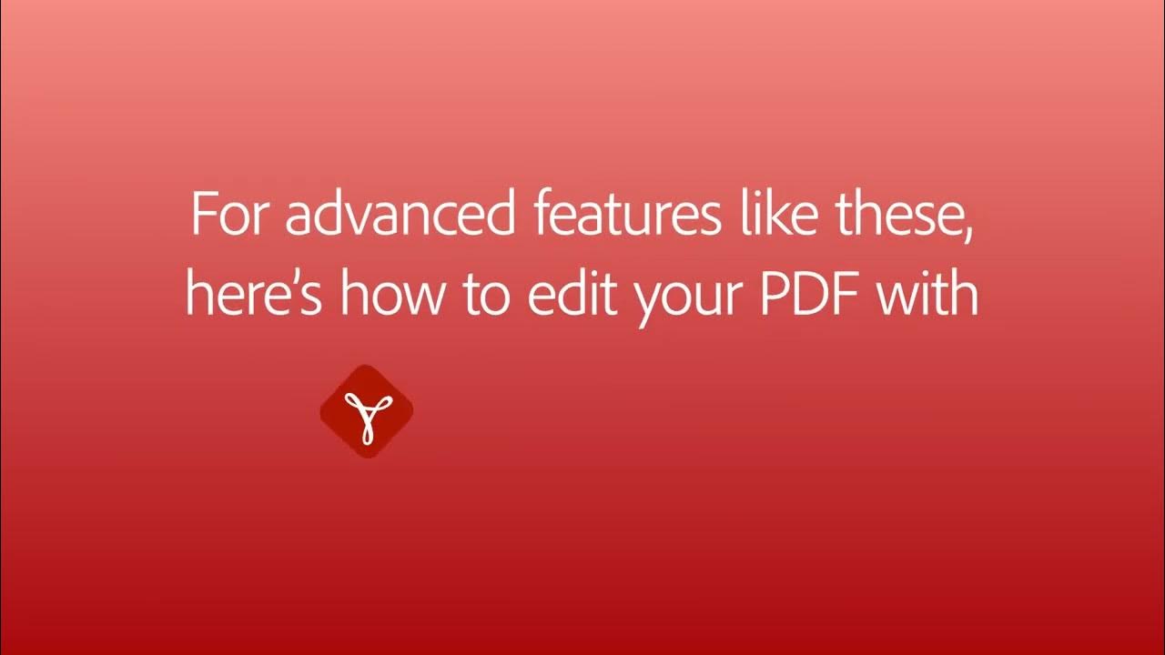 How to use a simple pdf editor edit pdfs with acrobat for business