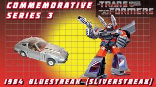 1984 Version Silverstreak! Transformers Commemorative Series 3 Silverstreak (bluestreak) 4K review