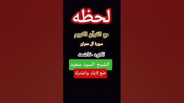 #الشيخ_سيد_سعيد #تلاوة_خاشعة #مصر #تيك_توك #اكسبلور #قصص #راحة_نفسية #المصحف #ترند #الدعاء_اليومي