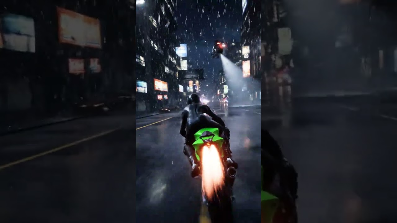 POV: You Can&rsquo;t Escape GTA Police at NIGHT 😱🏍️