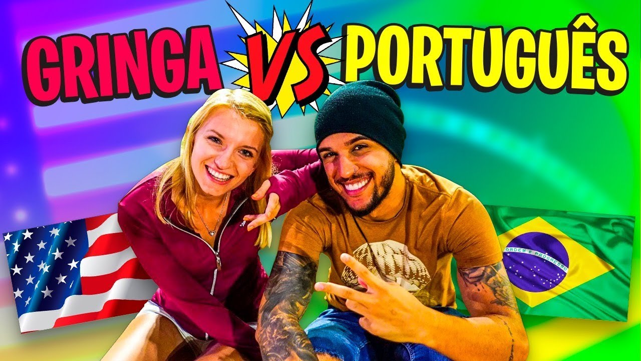 GRINGA VS. BRASILEIRO! DESAFIO DA PRONÚNCIA COM LUCAS LIRA E BRUNA!😂
