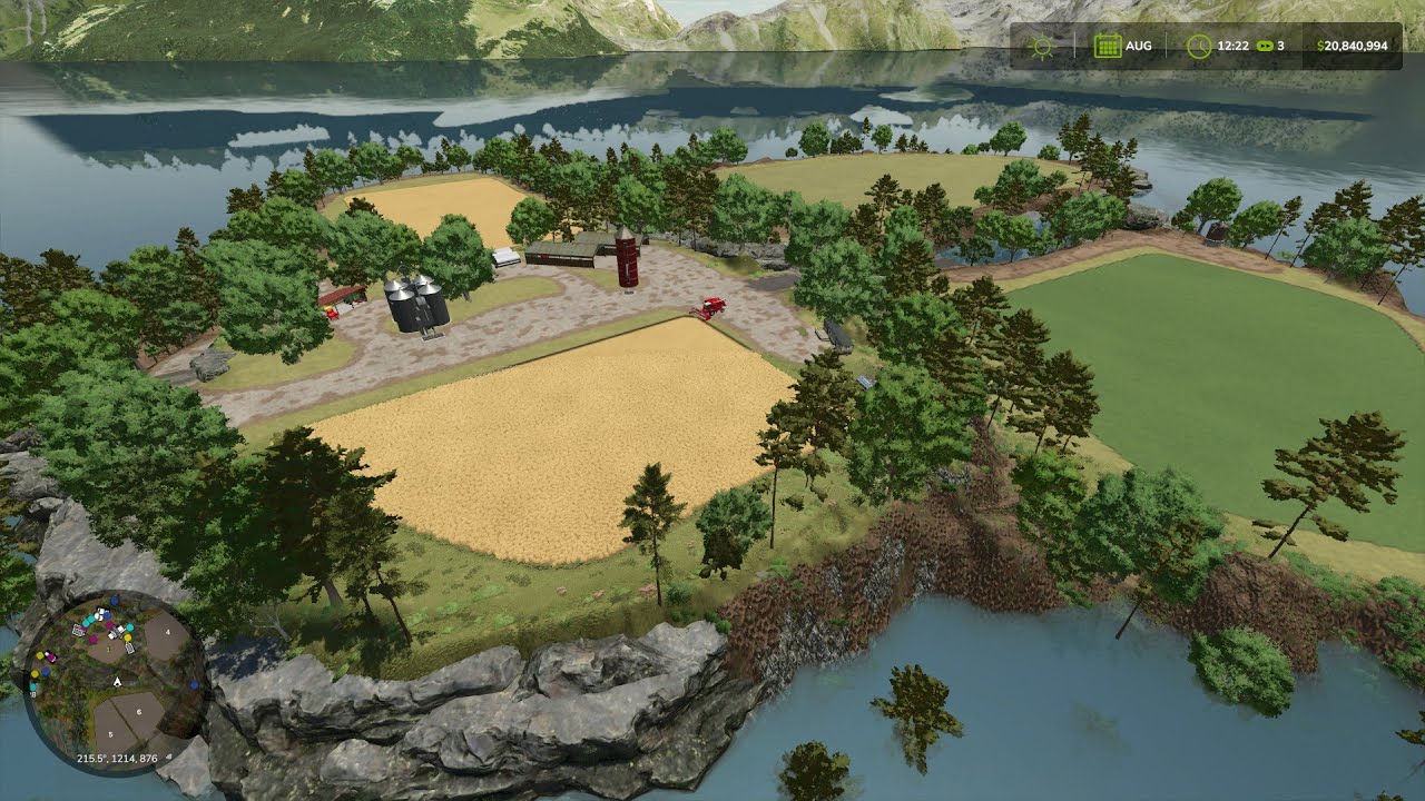 FS25 Submerged Sanctuary - Creative mind produces an Amazing New Map with a Twist