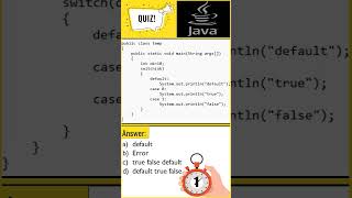 16- Java Multiple Choice Quiz with explanation | Java Programming Quiz | #placement | #itplacement
