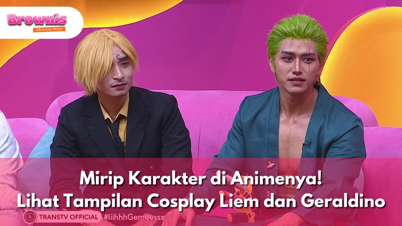 Mirip Karakter di Animenya! Lihat Tampilan Cosplay Liem dan Geraldino - BROWNIS (22/9/25) P3