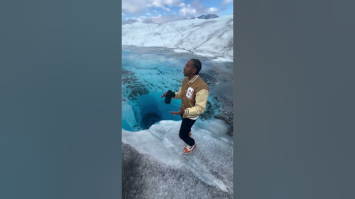 #Ludacris goes to #Alaska and drinks water out of glaciers!!