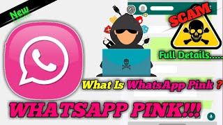 WhatsApp Pink l WARNING l Pink WhatsApp Scam⚠️⚠️⚠️ screenshot 3