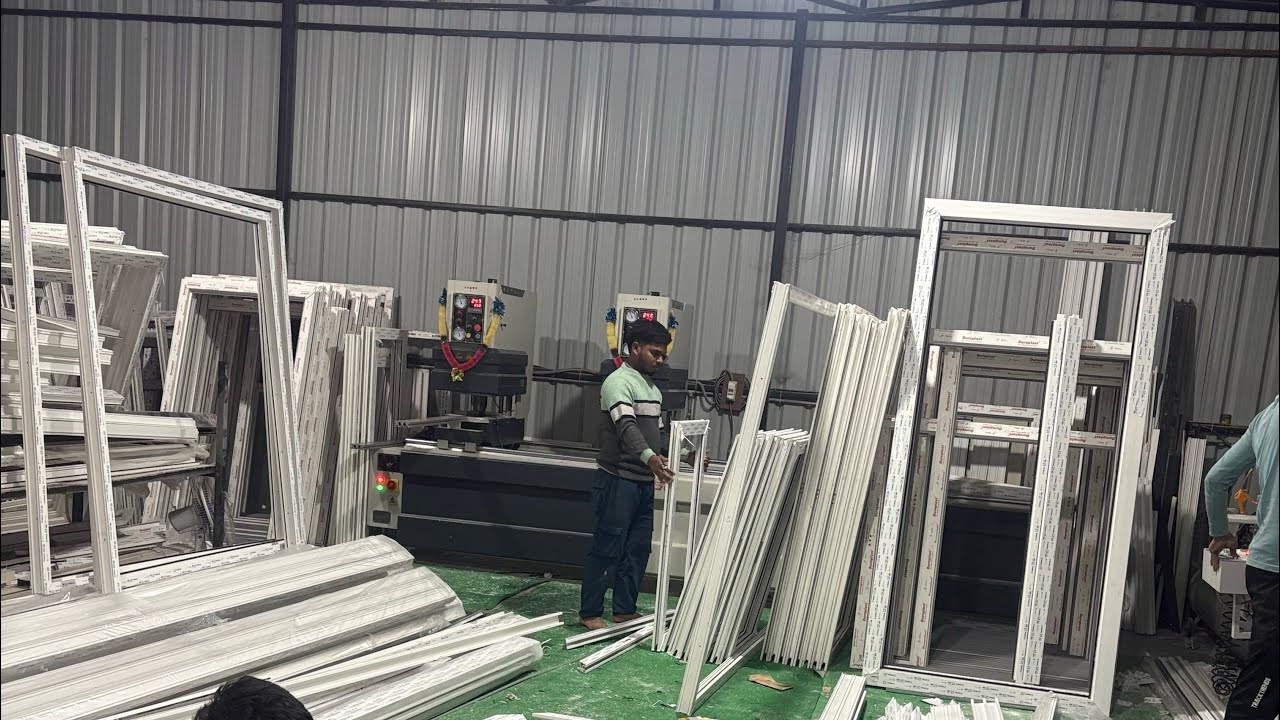 How fixed Upvc window lock ||   UPVC window ka lock Kaise lagaen ? Upvc window lock 