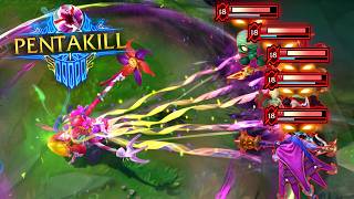 PERFECT PENTAKILL MOMENTS IN LEAGUE OF LEGENDS #32