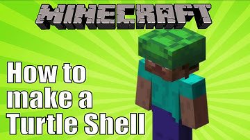 How to Make a Turtle Shell in Minecraft