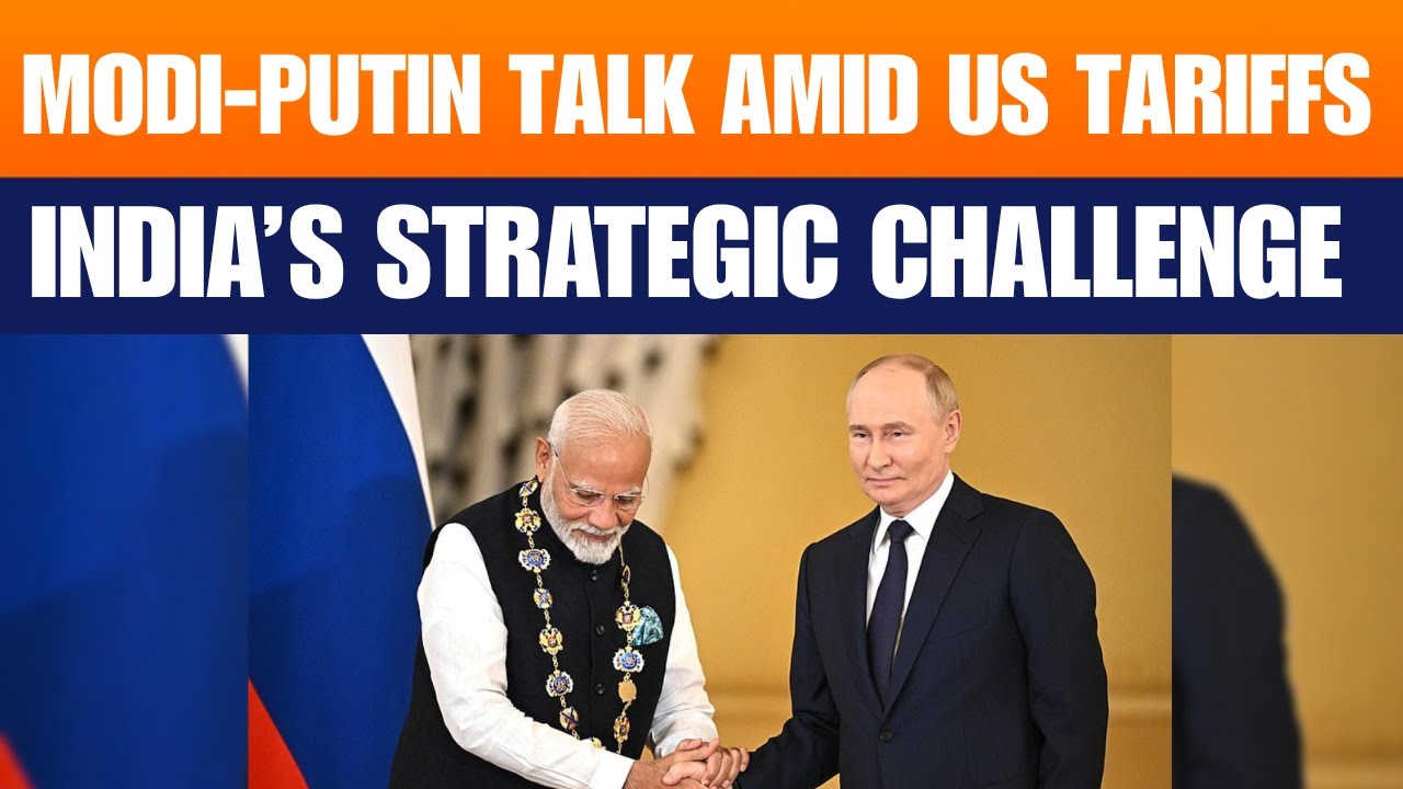 PM Modi, Putin Discuss Amid US Tariff Tensions | India-Russia Strategic Ties & Trade Challenges