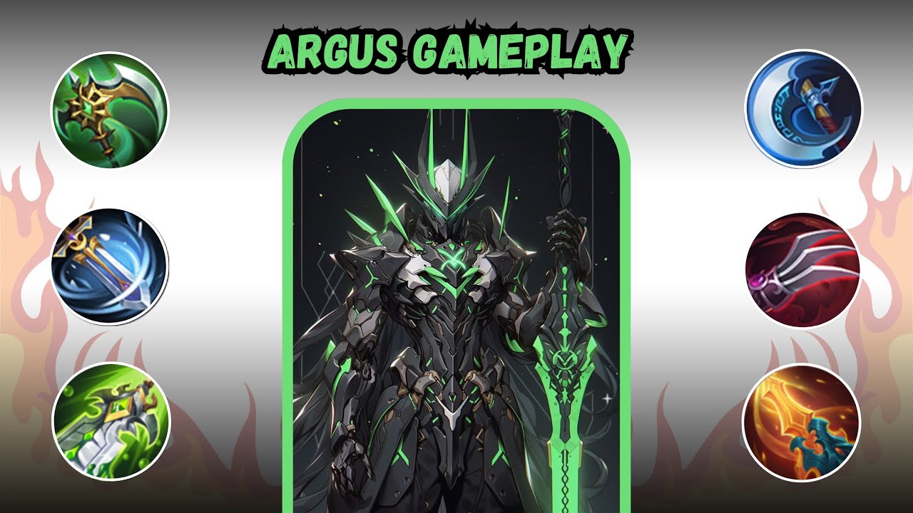 Argus Gameplay Epic Rank Full Item + Inspire 