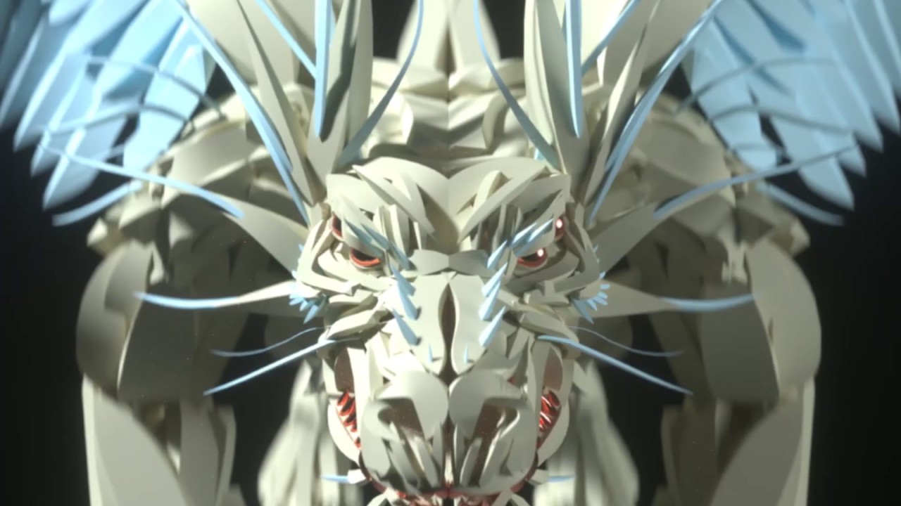 Practicing VR sculpting with Gravity Sketch: stylized feathered dragon creature