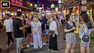 Siem Reap Cambodia Nightlife: Pub Street Scene, Virtual Walk 4K