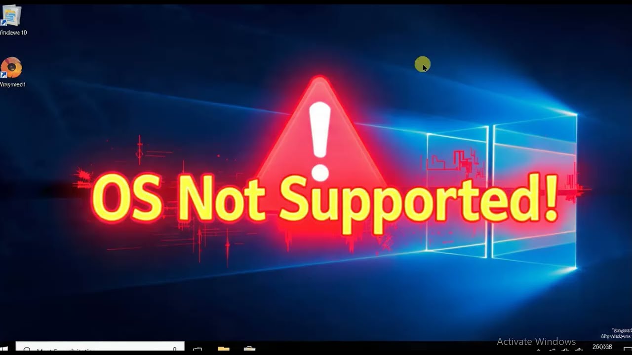 How to fix Your operating system is no longer supported error when installing H&R Block 2025 on Wind