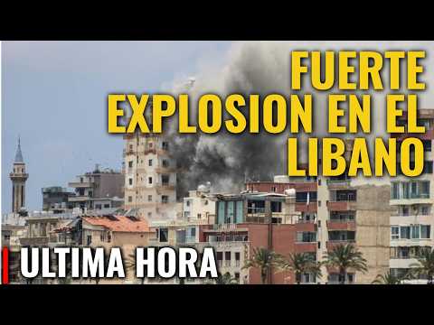 🔥 "ALERTA EN LA FRONTERA": FUERTE EXPLOSIÓN EN EL SUR DE LÍBANO TRAS ATAQUE A TÚNELES